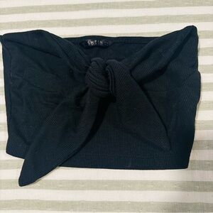 Black Knotted Headband